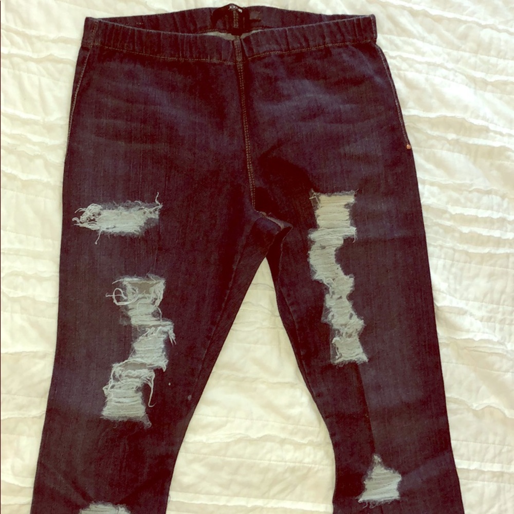 Joe’s Jeans distresses jeggings M